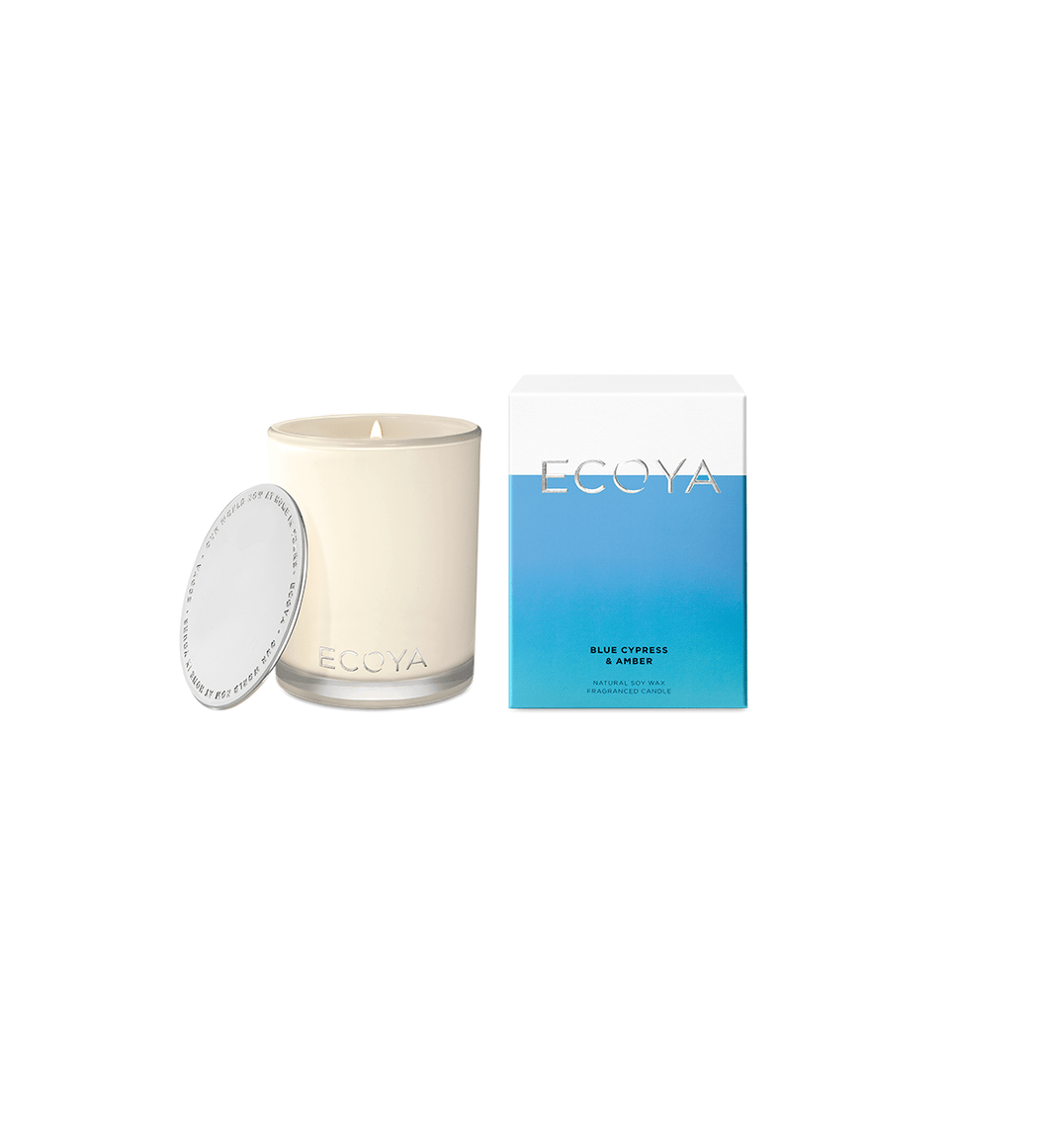 Madison Candle- Blue Cypress & Amber